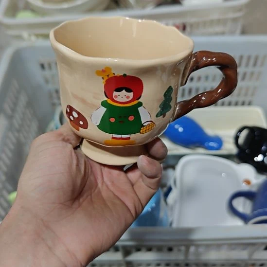 杯库存陶瓷杯碗盘微瑕介意慎拍