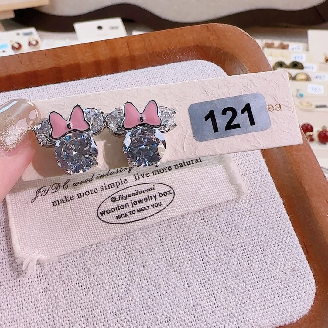 仿珍珠铜合金锡合金纯铜耳钉