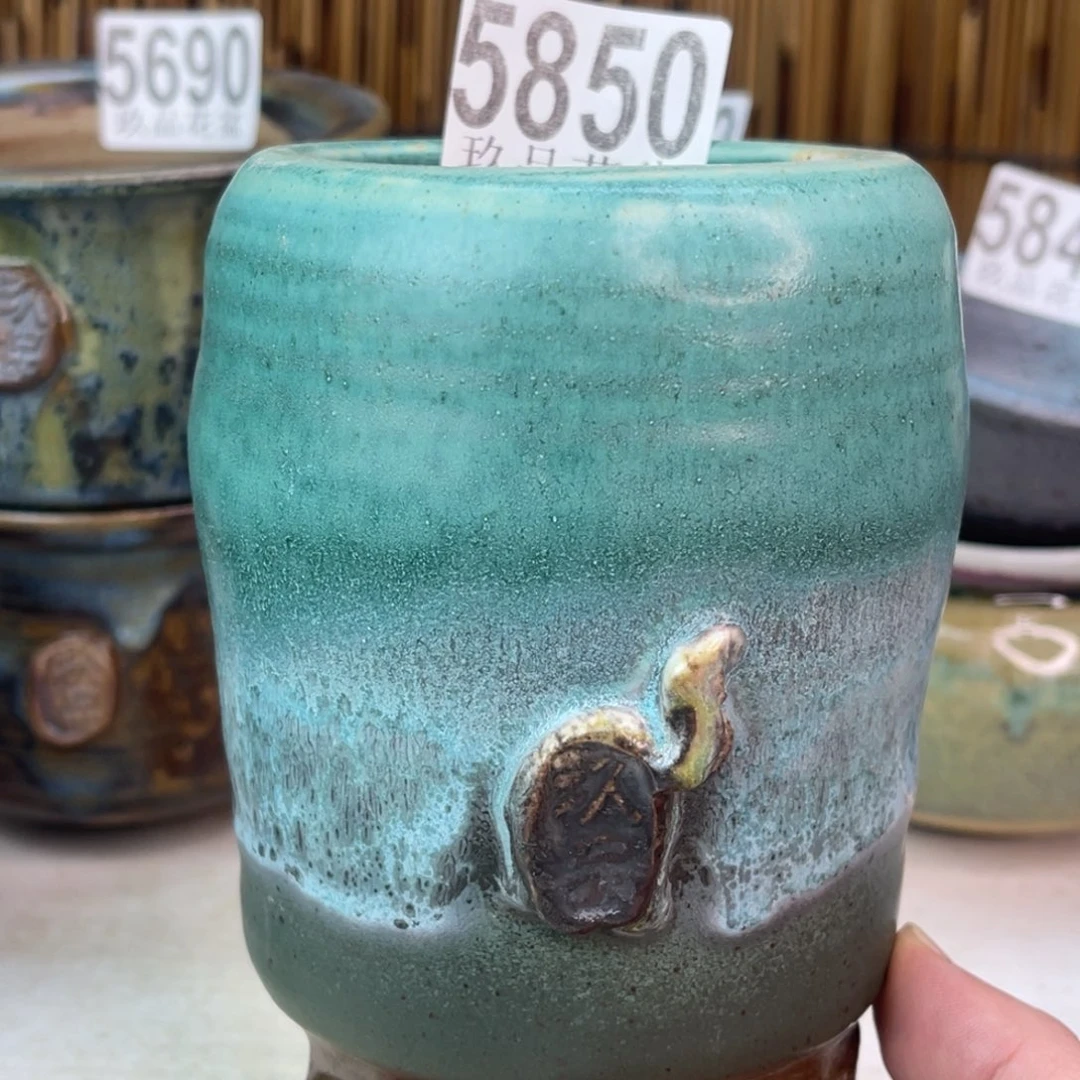 景德镇陶瓷玖品花盆