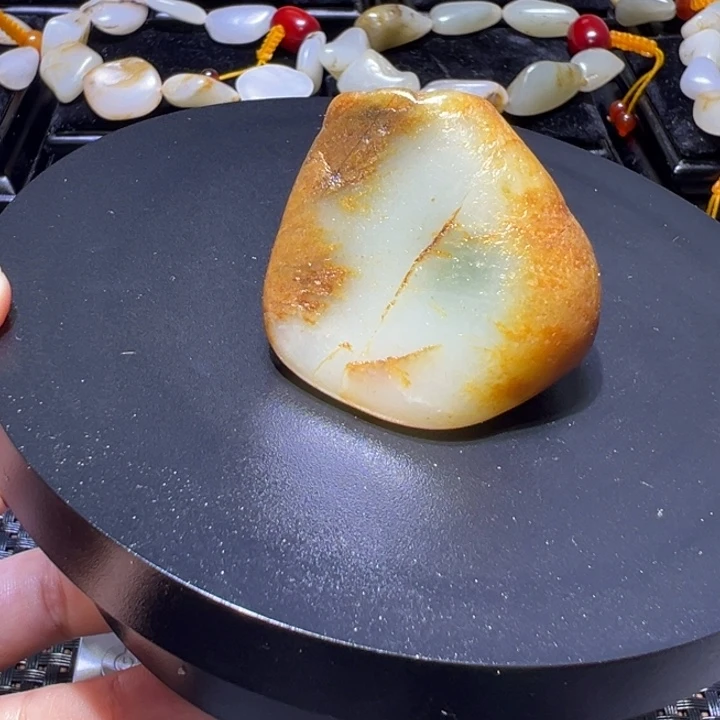 和田玉（子料）未镶嵌颈饰65克