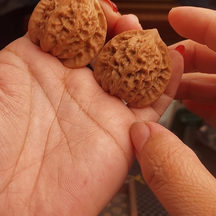 把件文玩核桃公子帽核桃
