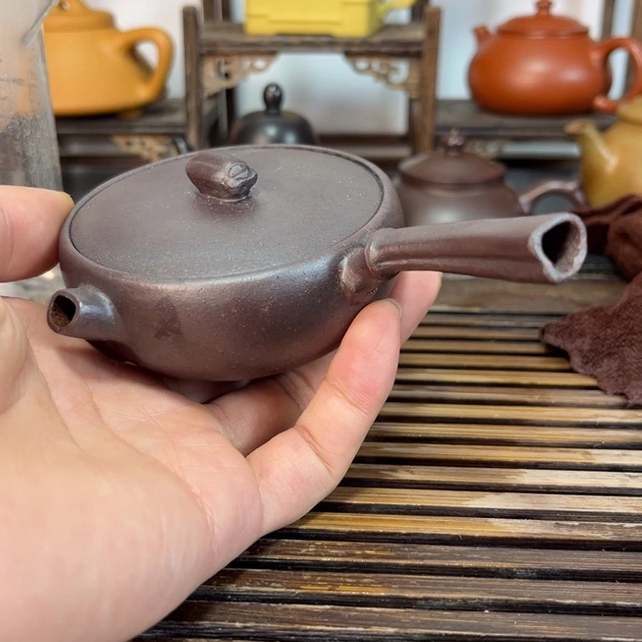 茶壶紫砂原矿紫砂手工制作