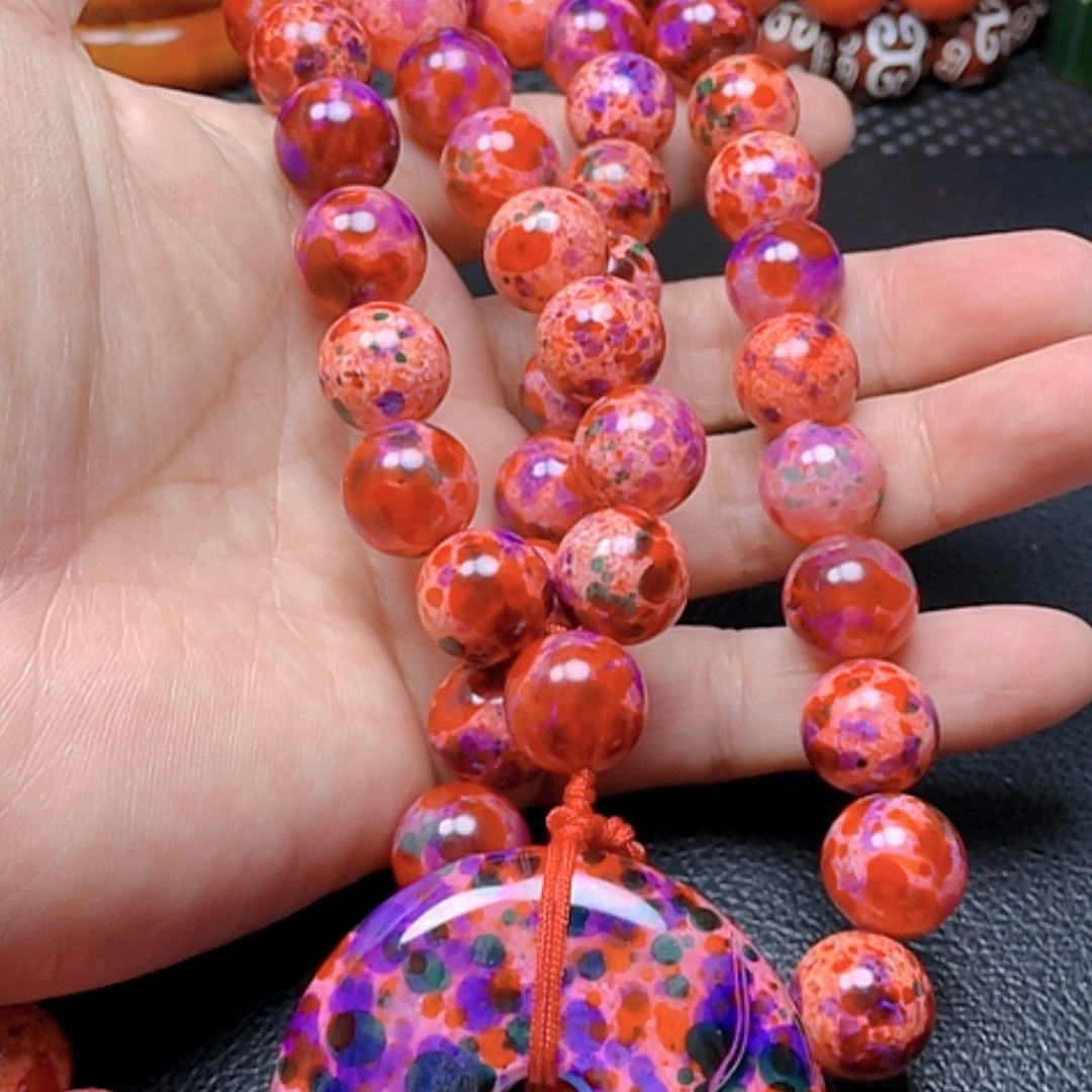 【闪购商品】未镶嵌颈饰玛瑙/玉髓九宫嗞丹项平14