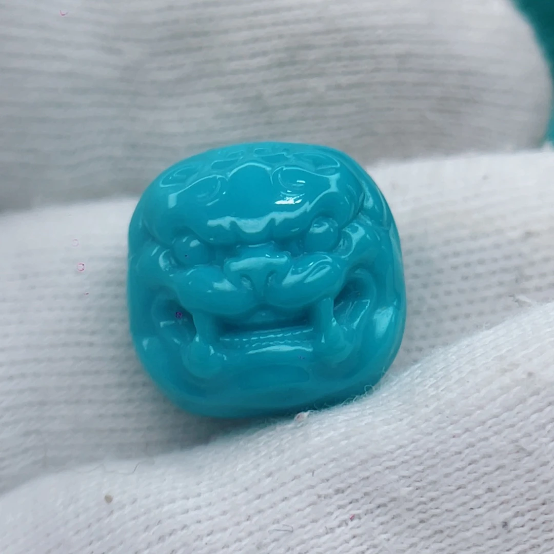 绿松石未镶嵌颈饰卡13.8-14-11