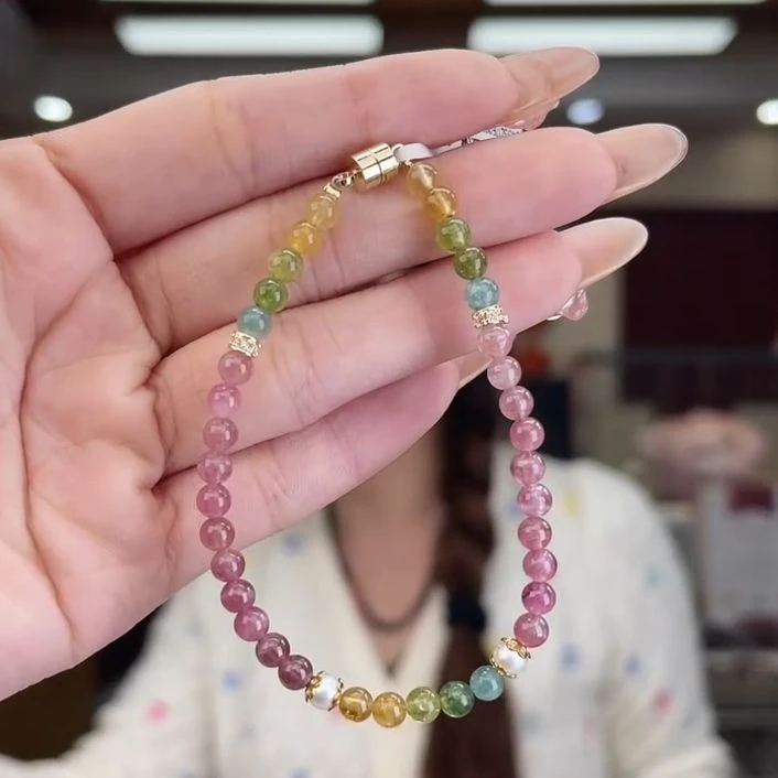 01500418碧玺/未镶嵌4mm+碧玺单圈多样性发货18