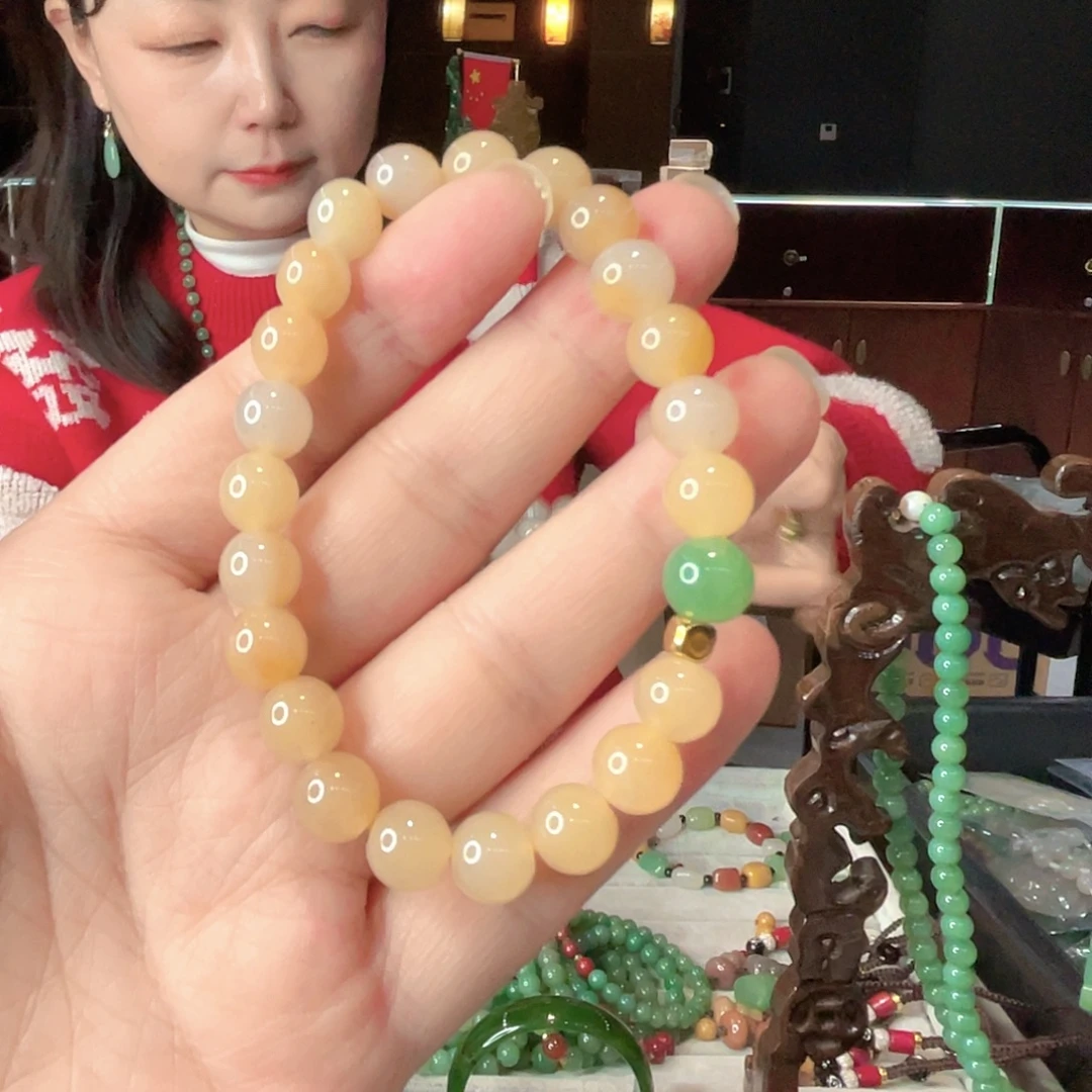 密玉（石英质玉）未镶嵌项链