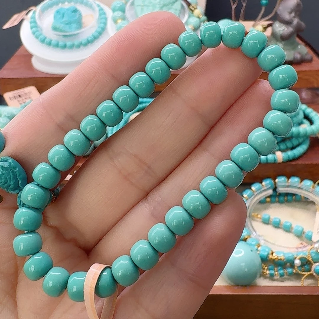 绿松石未镶嵌珠宝半成品