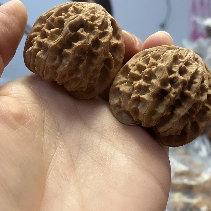 把件文玩核桃41.5野牛小众