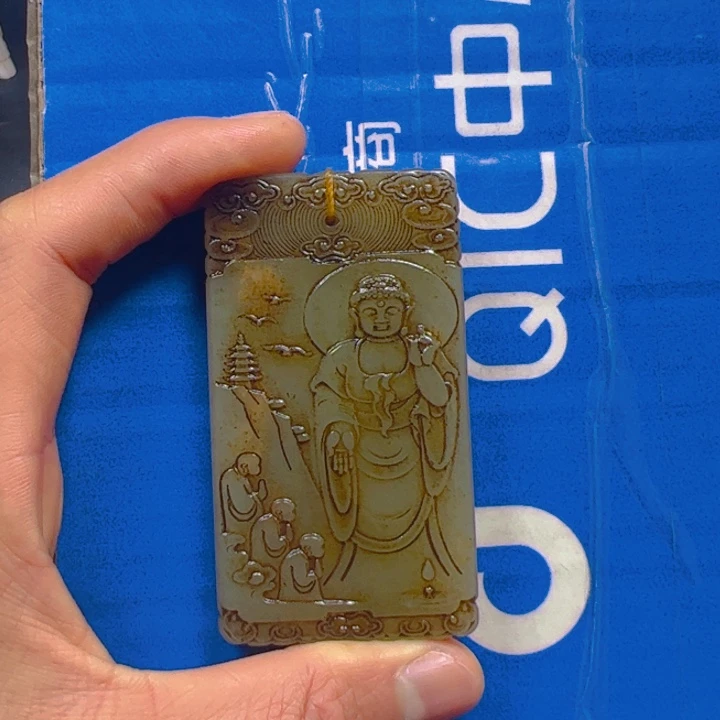 和田玉把件未镶嵌封*东