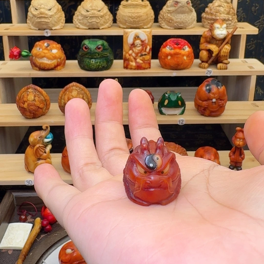 风***0香榧木鹿角金蟾福利不退换