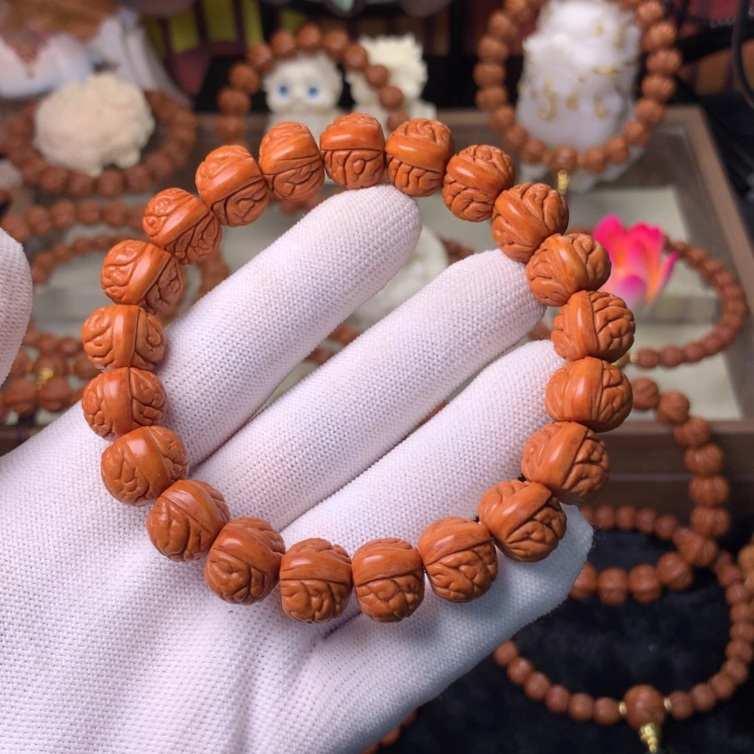 桃核吊坠荔枝手串14