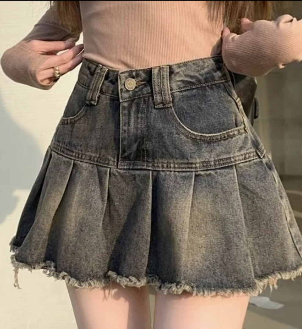 【101-150】牛仔短裙