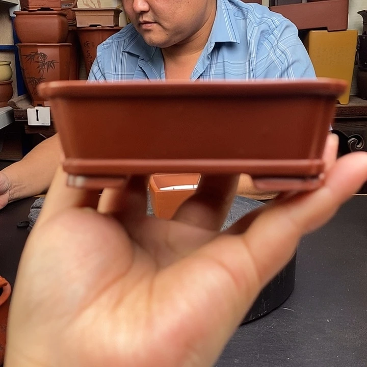 花盆紫砂货号一只长方