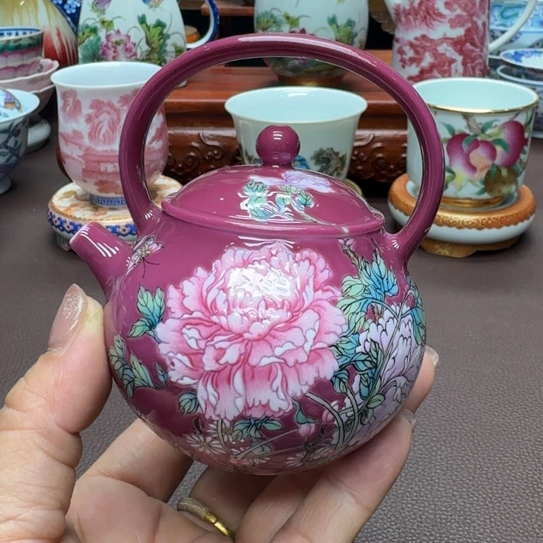 瓷片景德镇仿古手工制作精品展示