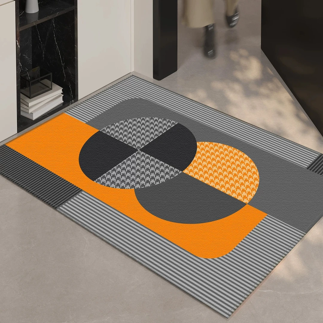 入户门垫吸水防滑浴室地垫轻奢脚垫家用门口免洗卫生间速干地垫