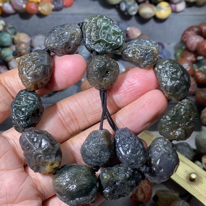 未镶嵌玛瑙/玉髓珠宝奇石