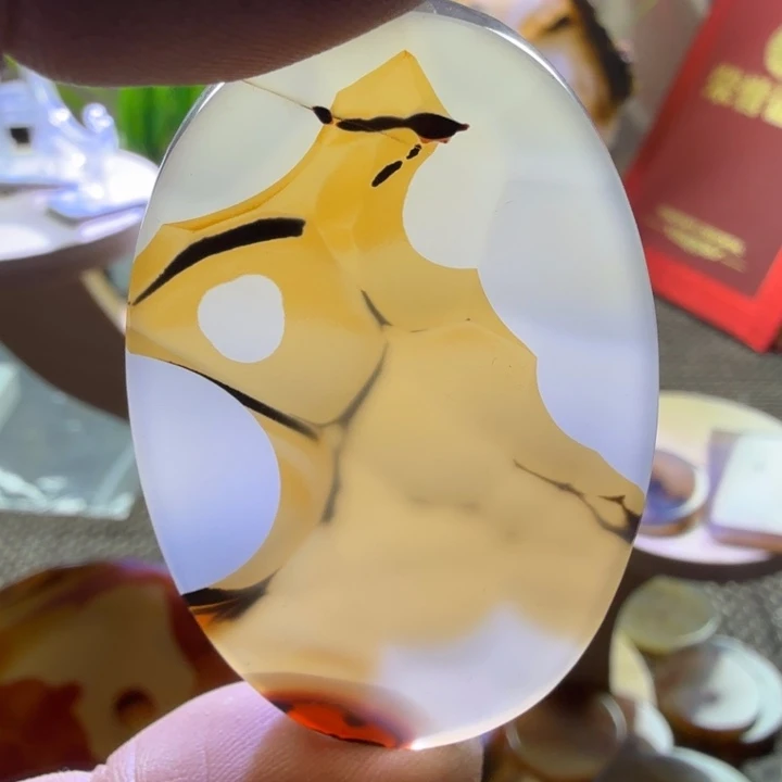 玛瑙/玉髓未镶嵌巴玉玛瑙象形