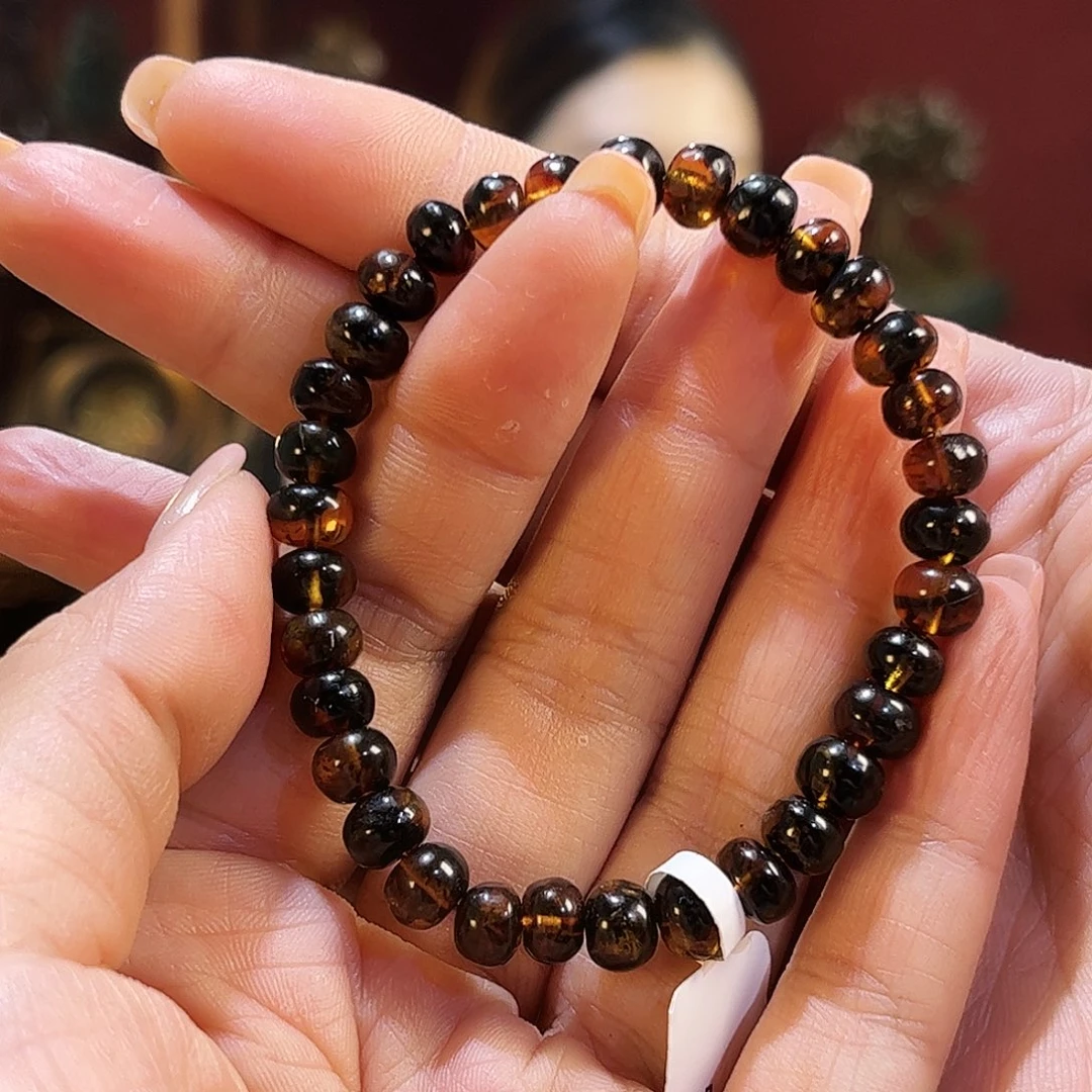 未镶嵌琥珀裸石抚顺琥珀90014-1七