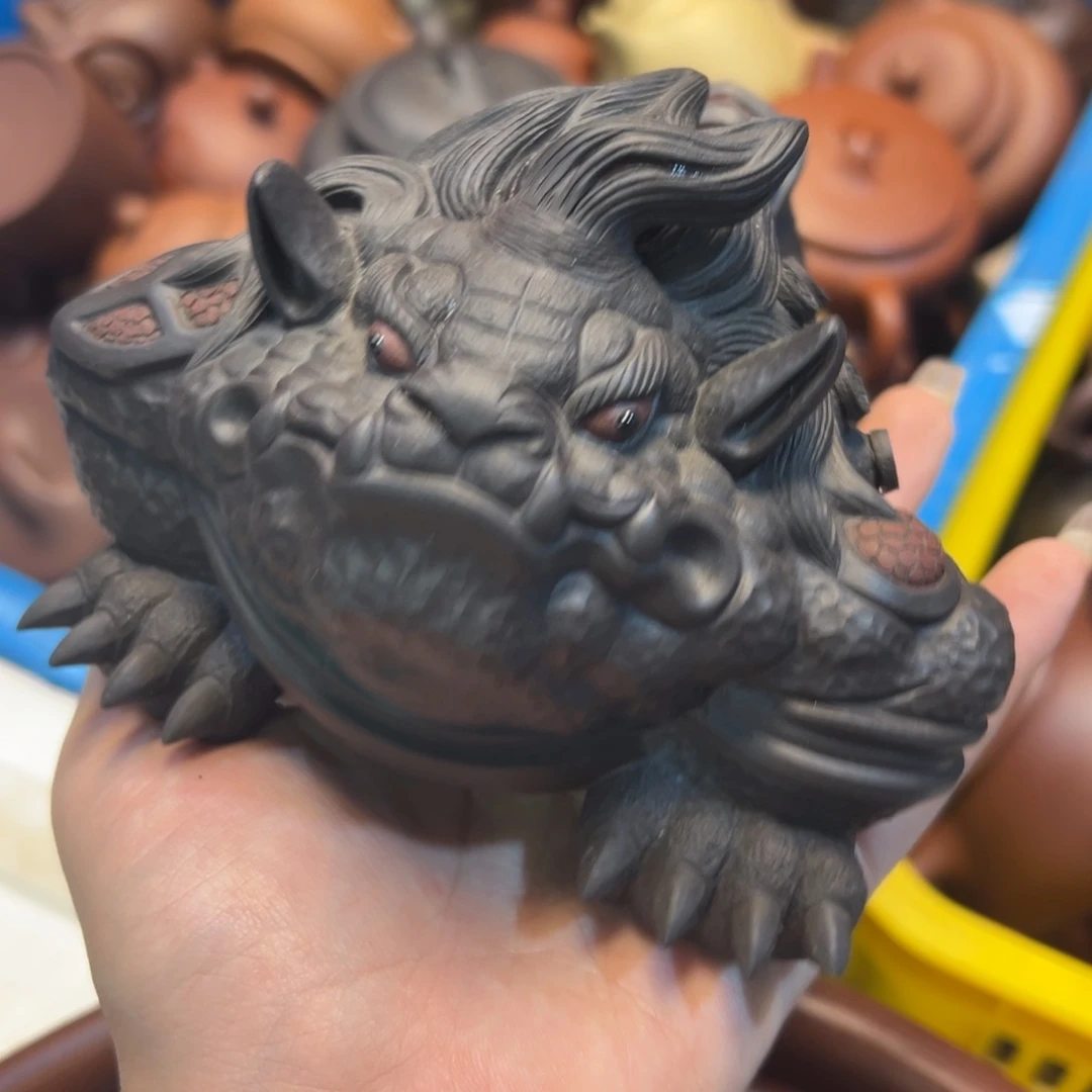 紫砂雕宠小器高品