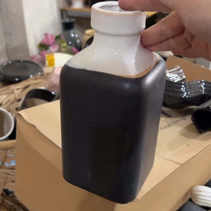 瓷花瓶摆件外贸出口（微瑕）