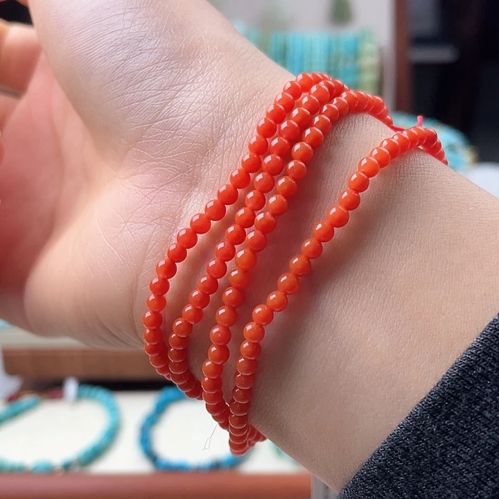 南红玛瑙未镶嵌手串