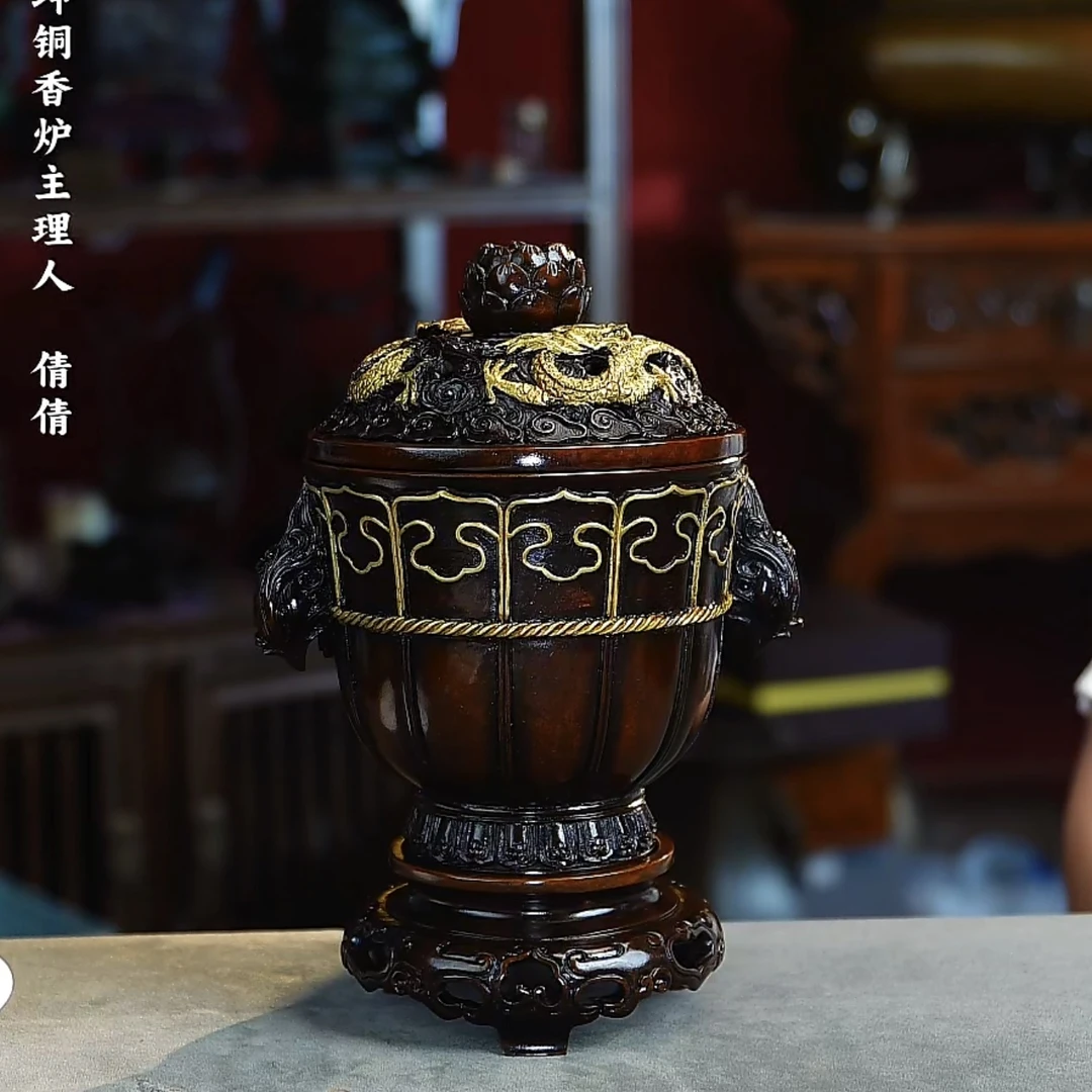 多坤名家天鸡耳套炉