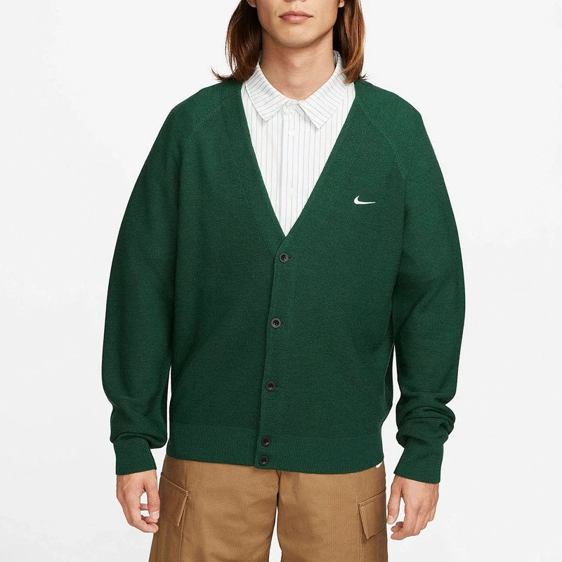 Nike/耐克官方正品秋冬新款男女运动休闲针织开衫外套DQ6307-341