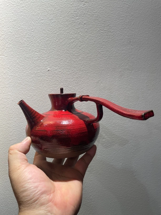 韩创出品 · 飞跃壶 · 工夫茶具 · 煮水壶 · 砂铫玉书煨 · 全手工