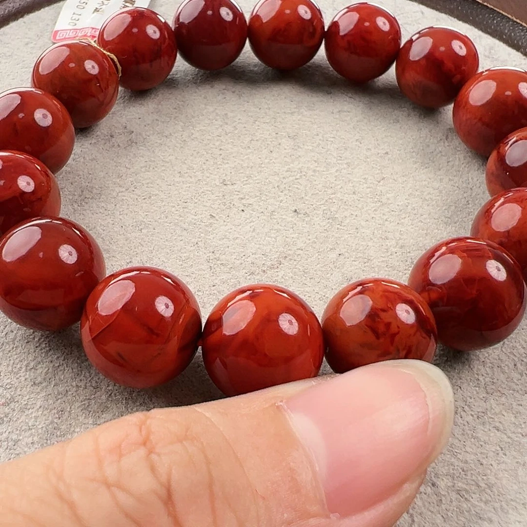 南红玛瑙手串未镶嵌