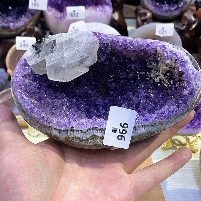 【闪购商品】水晶天然水晶摆件方解石未镶嵌