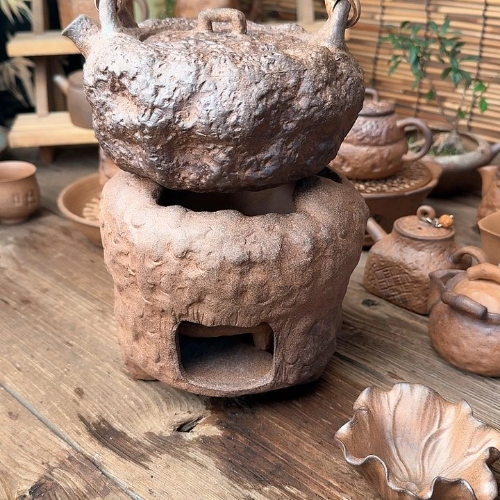 原矿老岩泥茶器系列
