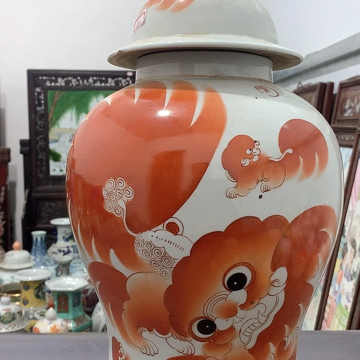 摆件陶博古架陶瓷摆件