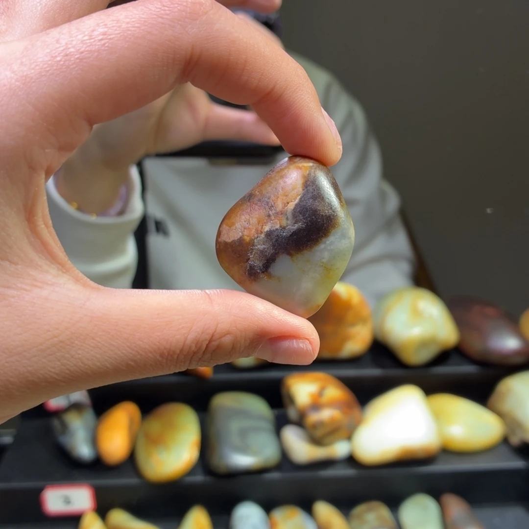 和田玉未镶嵌挂件28.6