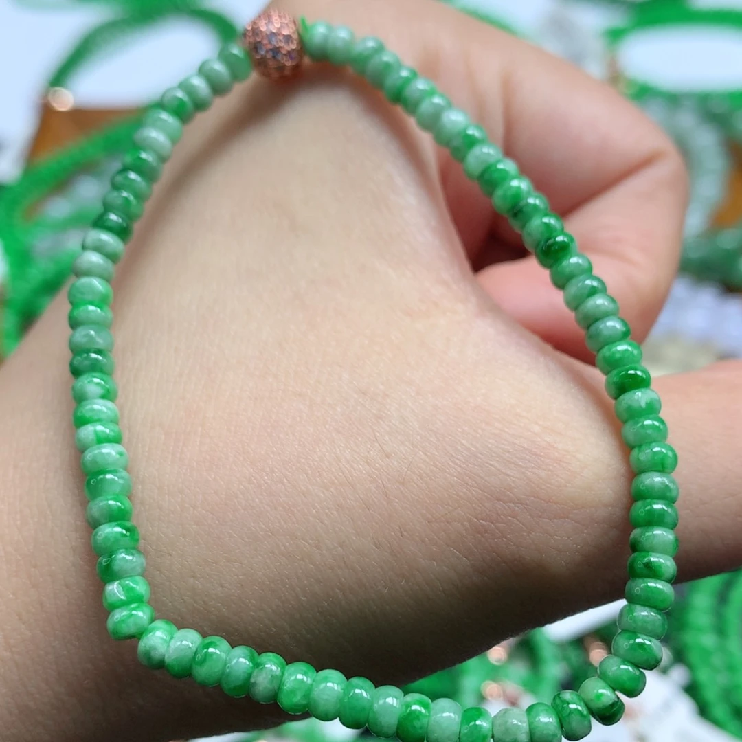 未镶嵌手链翡翠翡翠