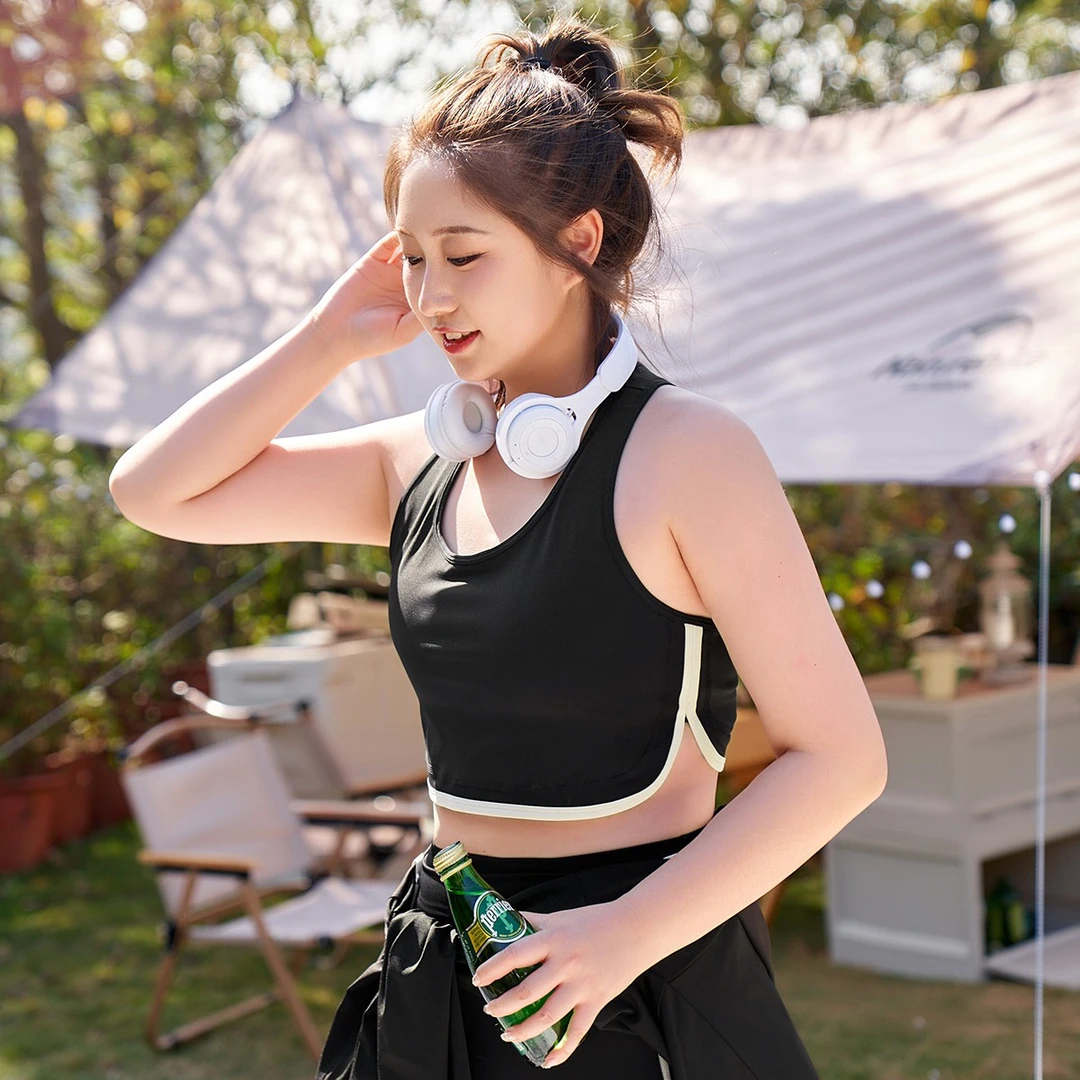 【现货】MsShe大码女装新款无钢圈全罩杯聚拢美背文胸背心M2301100