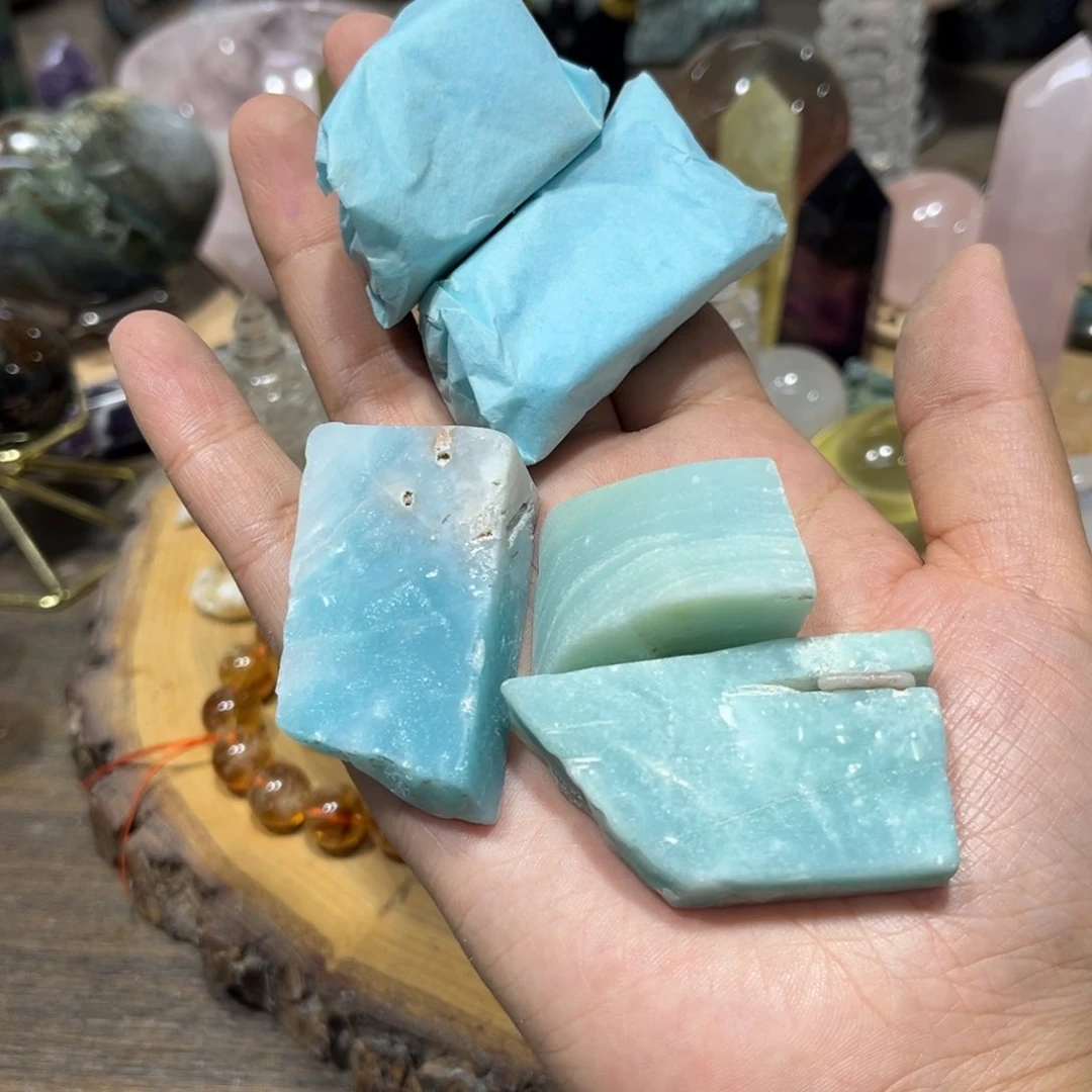 水晶珠宝半成品未镶嵌多样性发其一有订单去拍