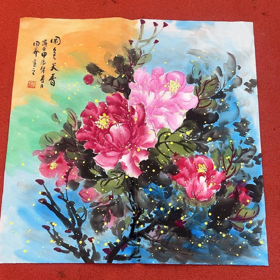 国画手绘作品国画作品