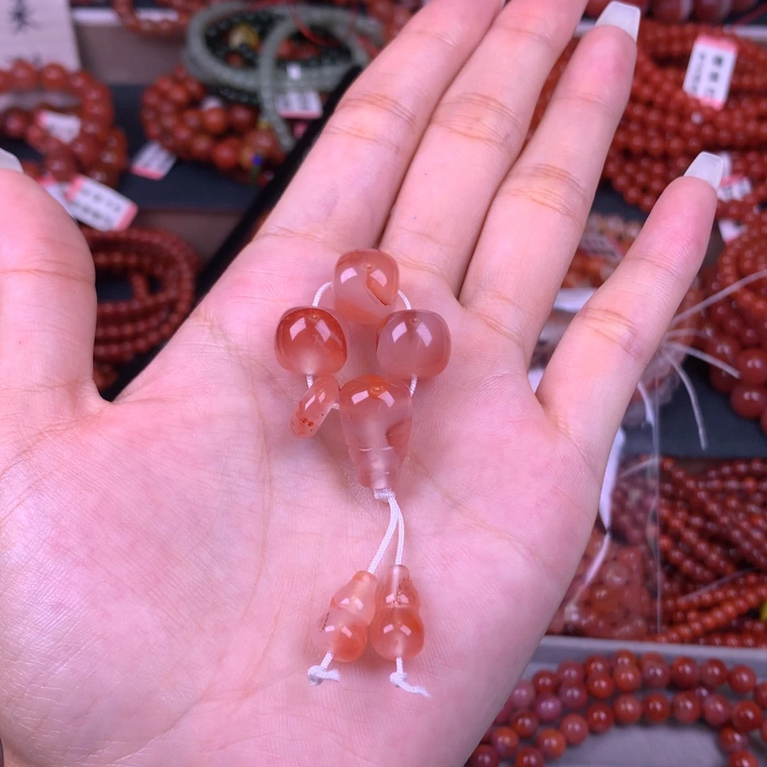 未镶嵌手链南红玛瑙卡11三通套装