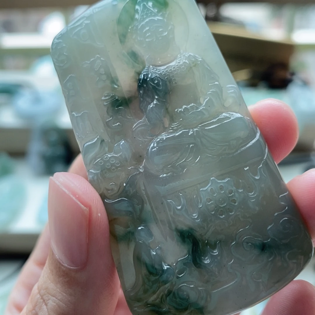 【闪购商品】颈饰未镶嵌翡翠天然缅甸A货翡翠