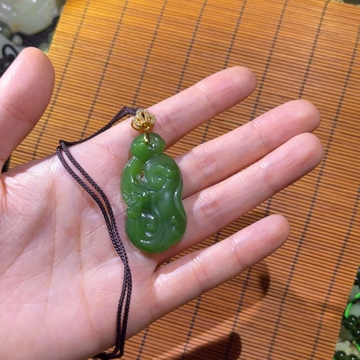 和田玉（碧玉）其它未镶嵌嬿