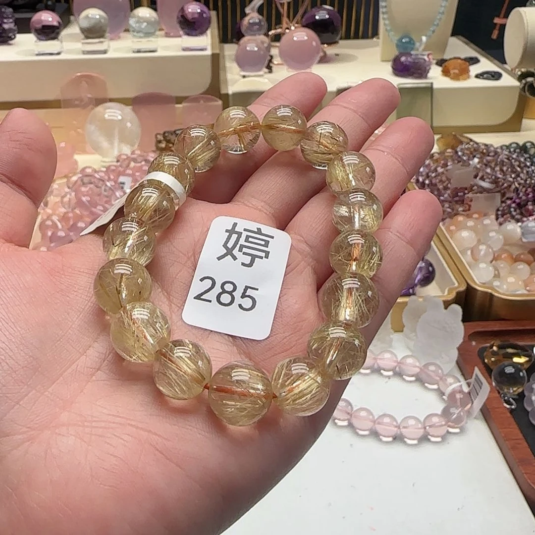 茉***公水晶手链未镶嵌12➕