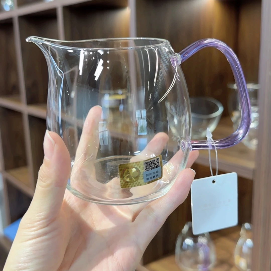 泰然浅紫色公道杯。。。