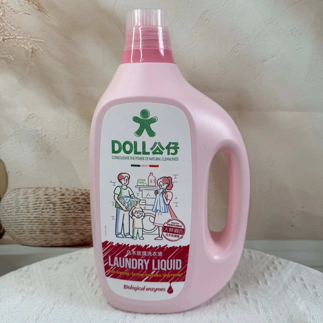 DOLL公仔牌乌木玫瑰洗衣液72小时持久留香除菌除螨家用洗衣实惠装
