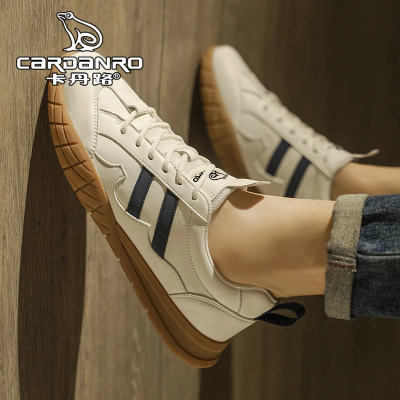 意大利Cardanro/卡丹路男鞋秋季透气软底阿甘鞋青少年运动休闲鞋