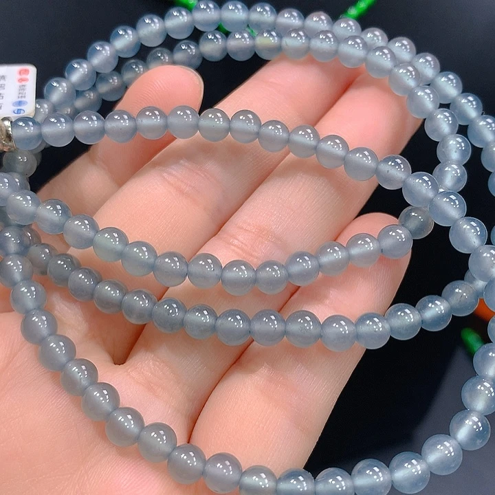 翡翠未镶嵌颈饰项链5