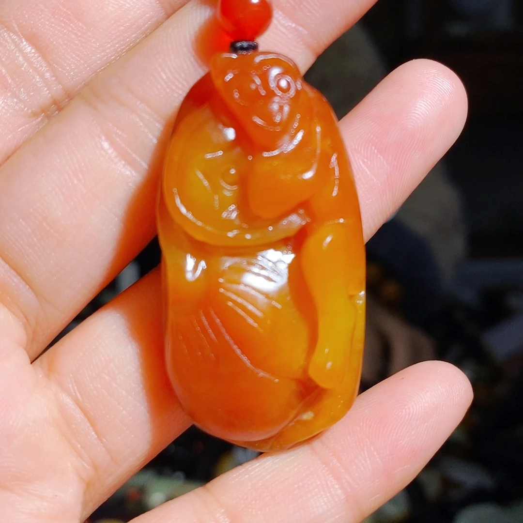 和田玉颈饰未镶嵌乾****极