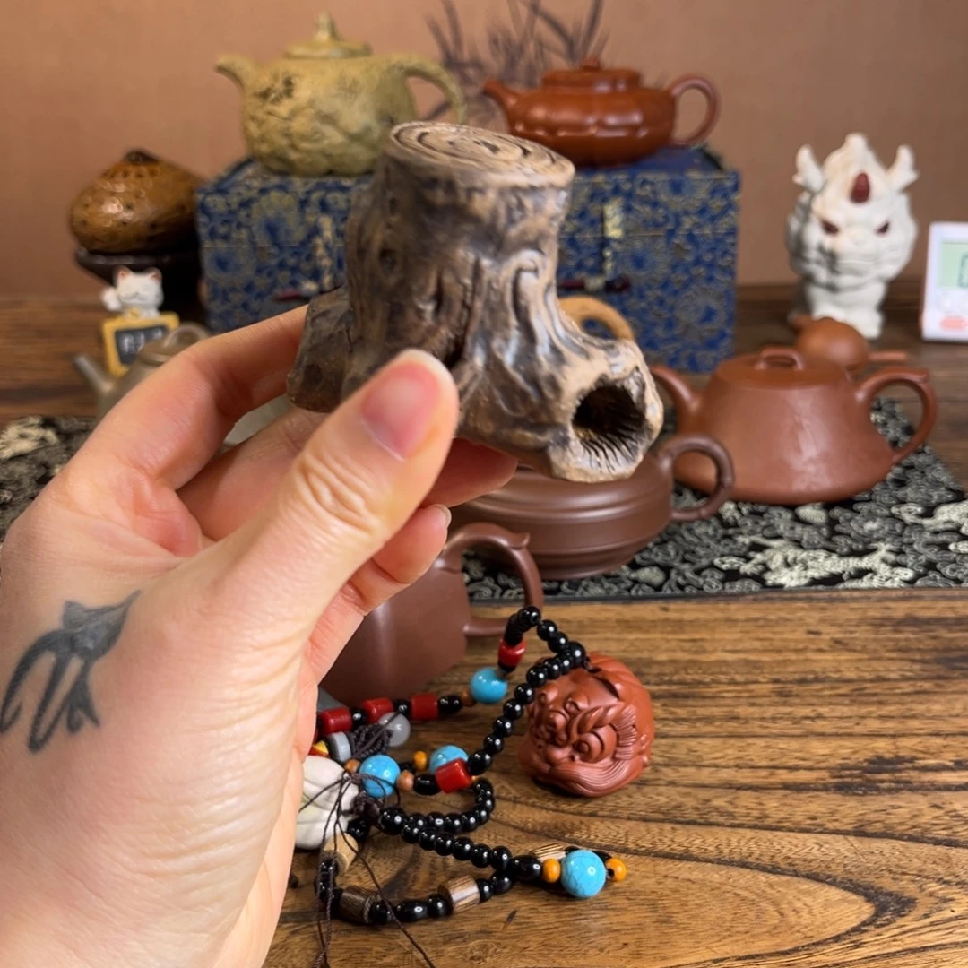 紫砂茶壶盖置一个