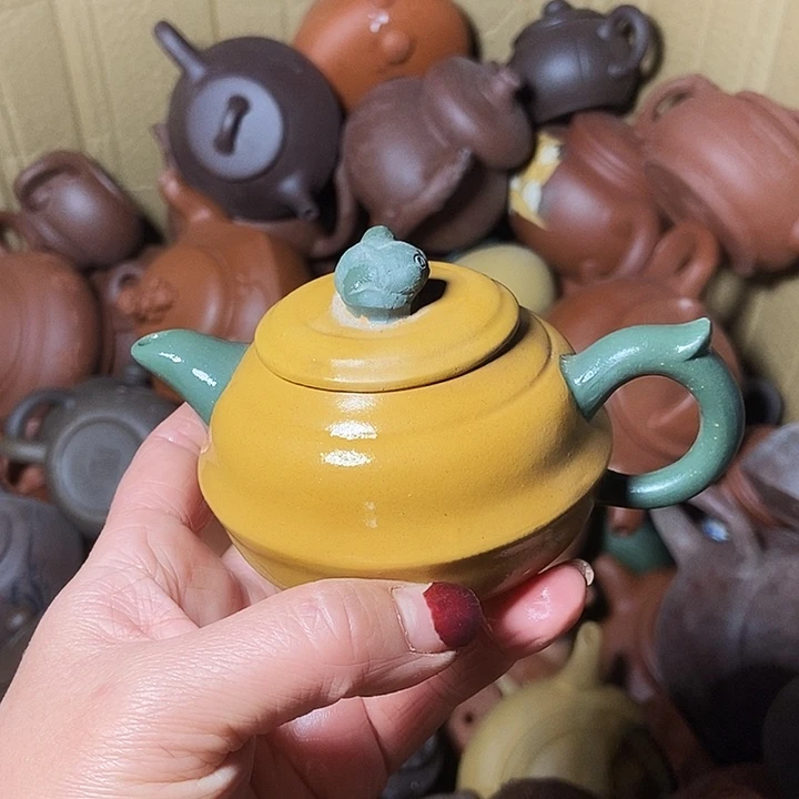 全手工制宜兴紫砂工艺茶壶