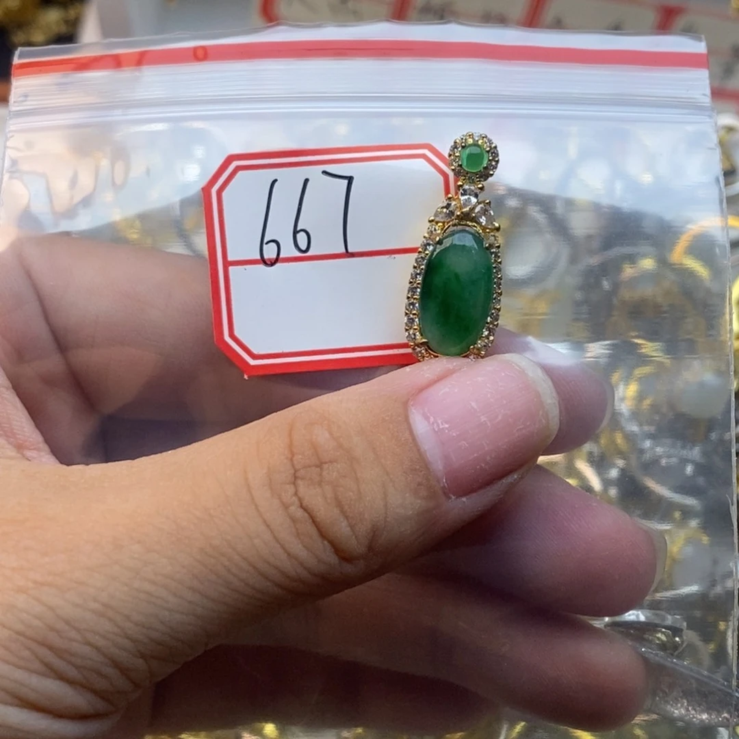 翡翠戒指合金翡翠首饰