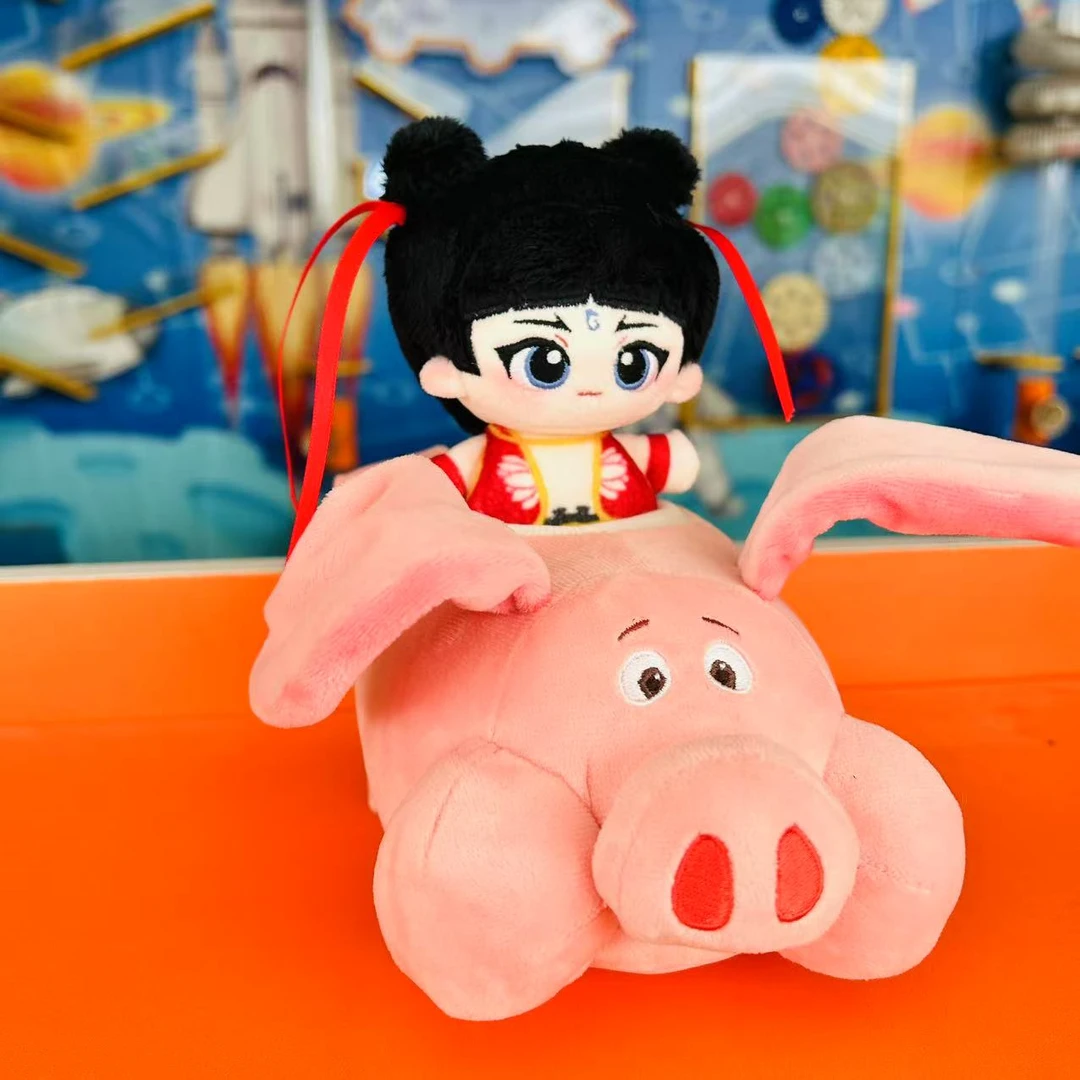 哪吒敖丙敖光太乙真人坐骑飞天猪坐骑可爱摆件